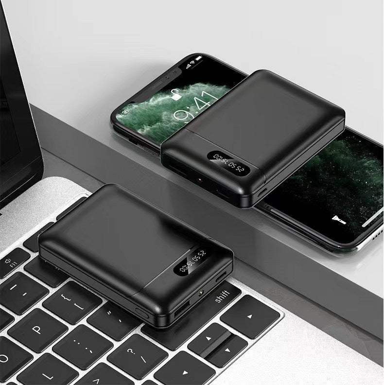 Stay Charged Anywhere with the Large Capacity Portable Mobile Power Pack